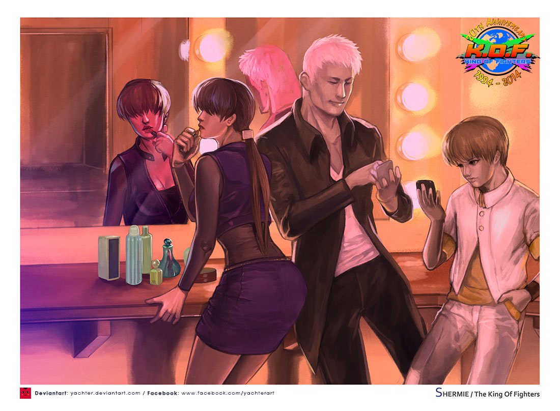 Yachter - KOF-Tribute-New-Faces-Team-Shermie-Yashiro-Chris-King-of-Fighters